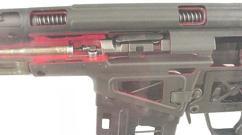 Затвор винтовки HK G3 в разрезе