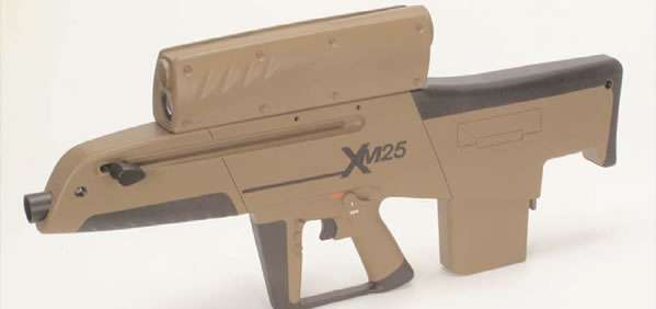 Один из первых прототипов гранатомета XM-25