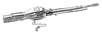 Пулемет M60C, предназначенный для установки на вертолеты