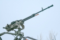 Крупнокалиберный пулемет НСВТ «Утес» на финской бронемашине