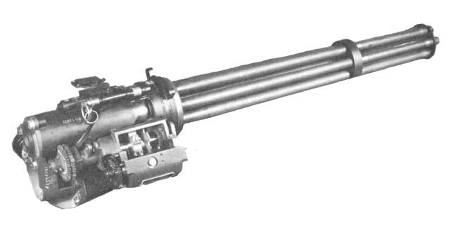 Пулемет XM214 Minigun