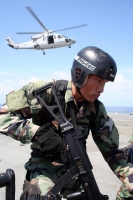 Боец Тайского спецназа с HK UMP-9