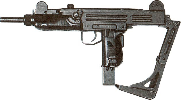 Пистолет-пулемет UZI с металлическим прикладом