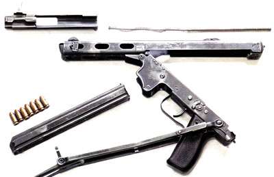 Неполная разборка пистолета-пулемета ТКБ-486