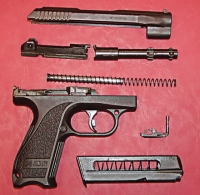 Неполная разборка пистолета ГШ-18