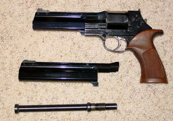 Револьвер Mateba Unica и сменный ствол