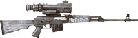 Снайперская винтовка Zastava M76 с ночным прицелом