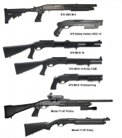 Некоторые модификации дробовика Remington 870
