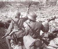 Австро-венгерские солдаты с карабинами M95